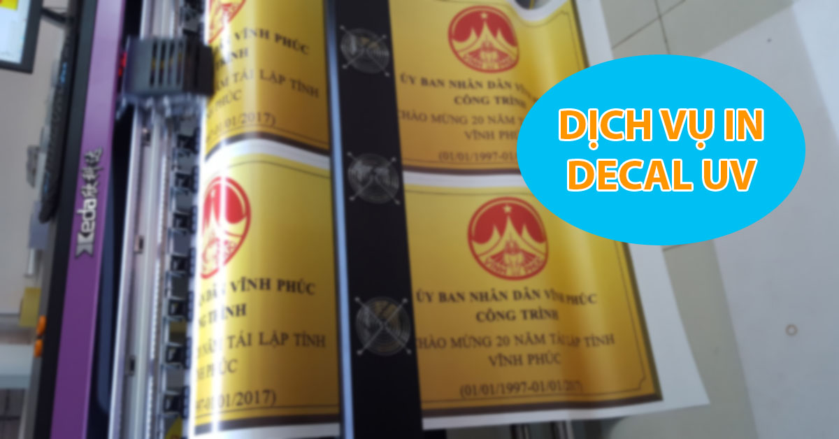 dịch vụ indecal uv