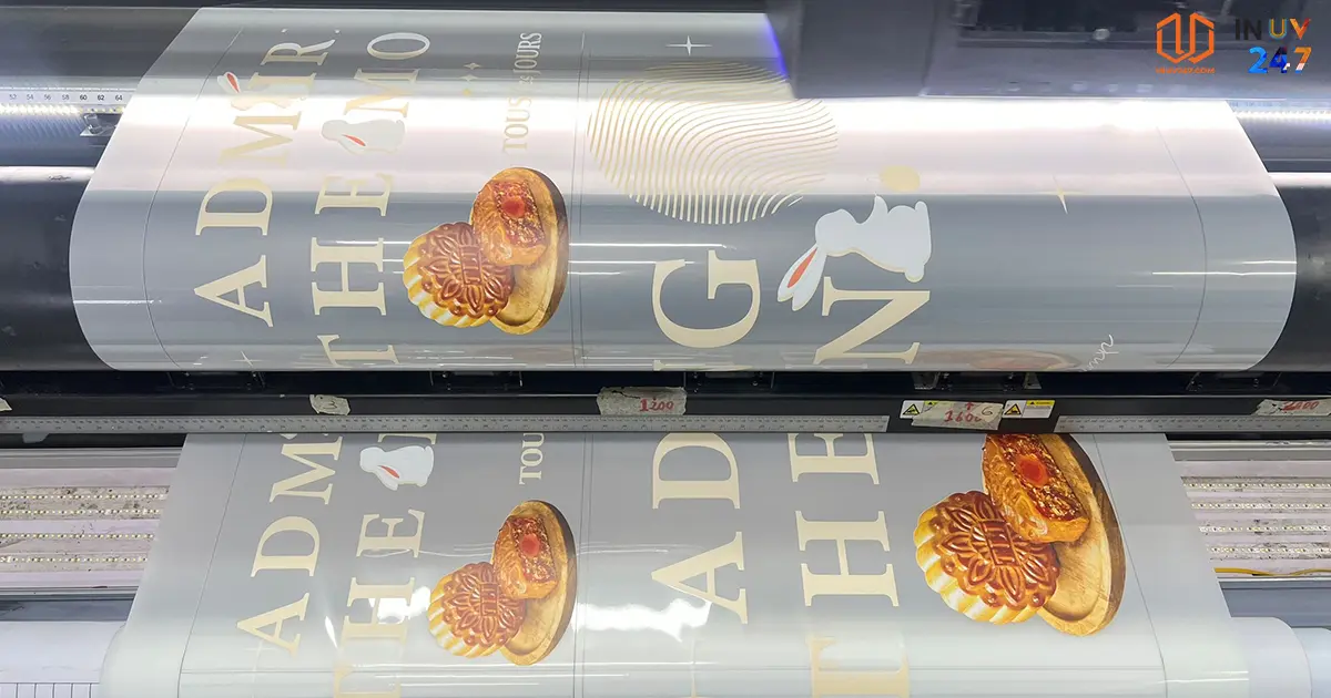 Dịch vụ In decal UV – In decal lưới UV