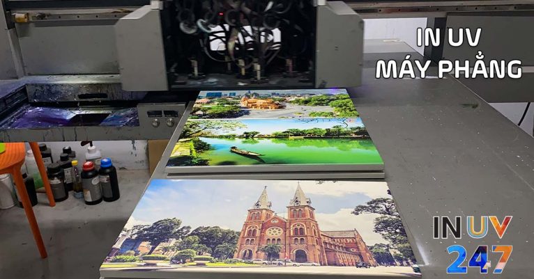 dịch vụ in uv phẳng - in uv máy phẳng