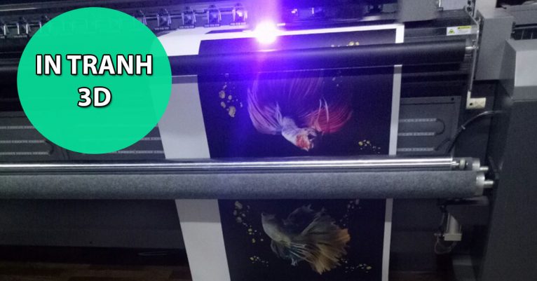 dịch vụ in tranh 3d