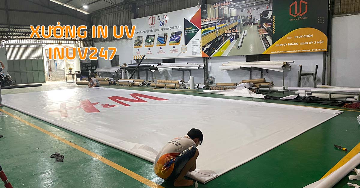 In UV – Xưởng In UV cuộn, in uv phẳng, đa chất liệu