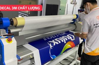 Giới Thiệu 1 Dịch vụ in decal 3m tại xưởng