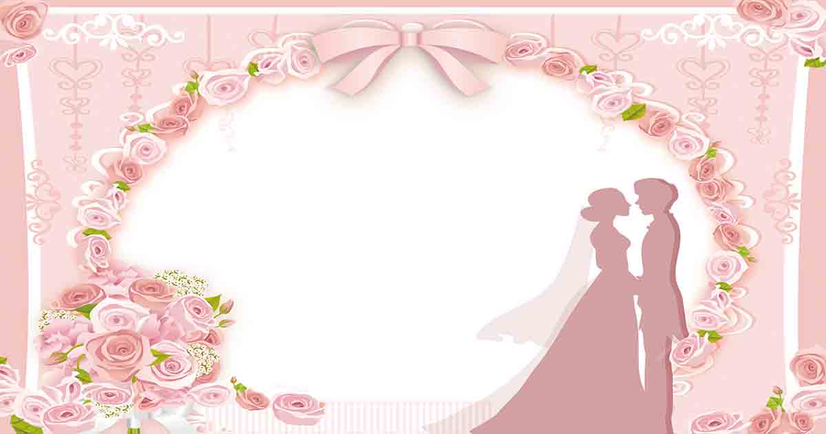 Chia sẻ miễn phí file thiết kế Background thiệp cưới