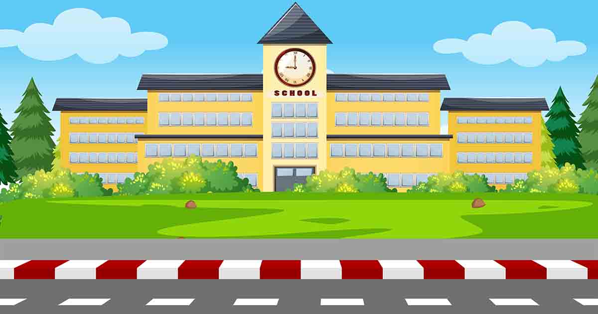 Tải miễn phí file thiết kế Background trường học