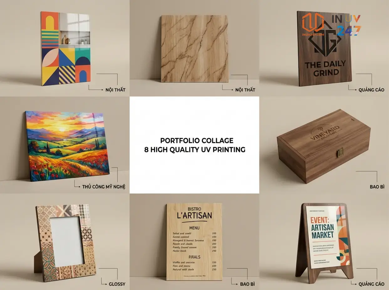 In UV trên gỗ ứng dụng trong lĩnh vực nào? - INUV247