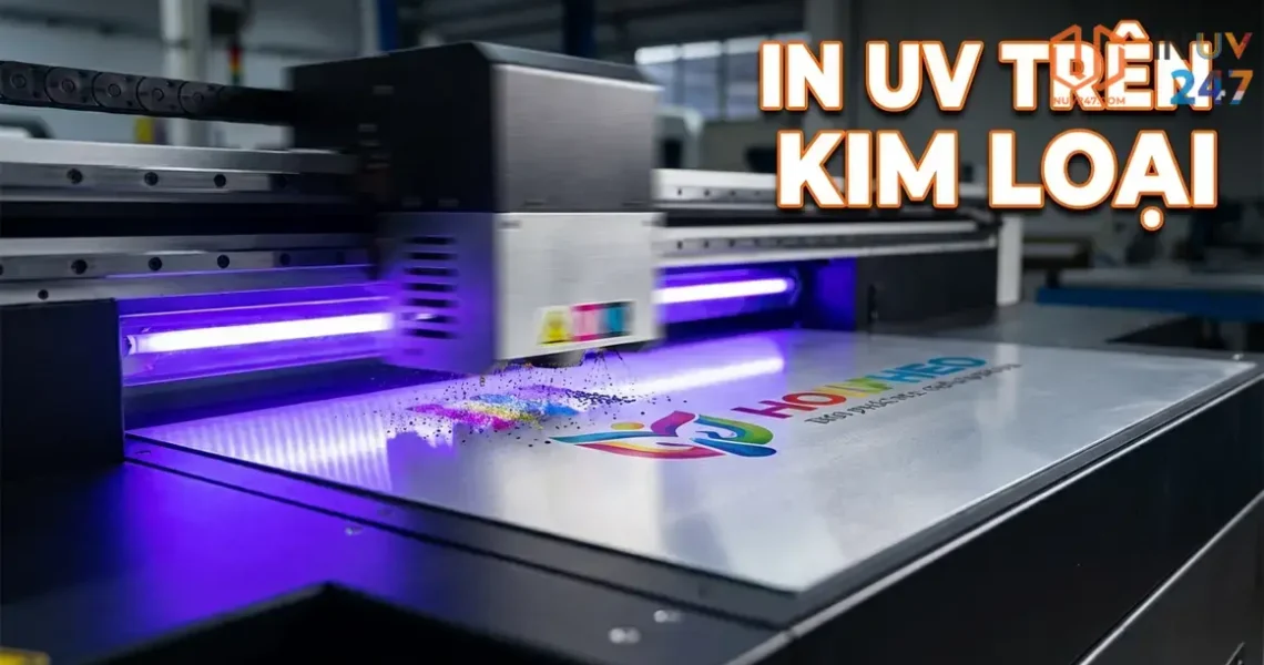 In UV trên kim loại là gì? Ưu điểm và giá thành in ấn