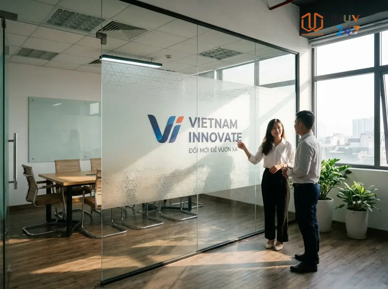 Ứng dụng phổ biến của in UV trên kính là gì? - INUV247