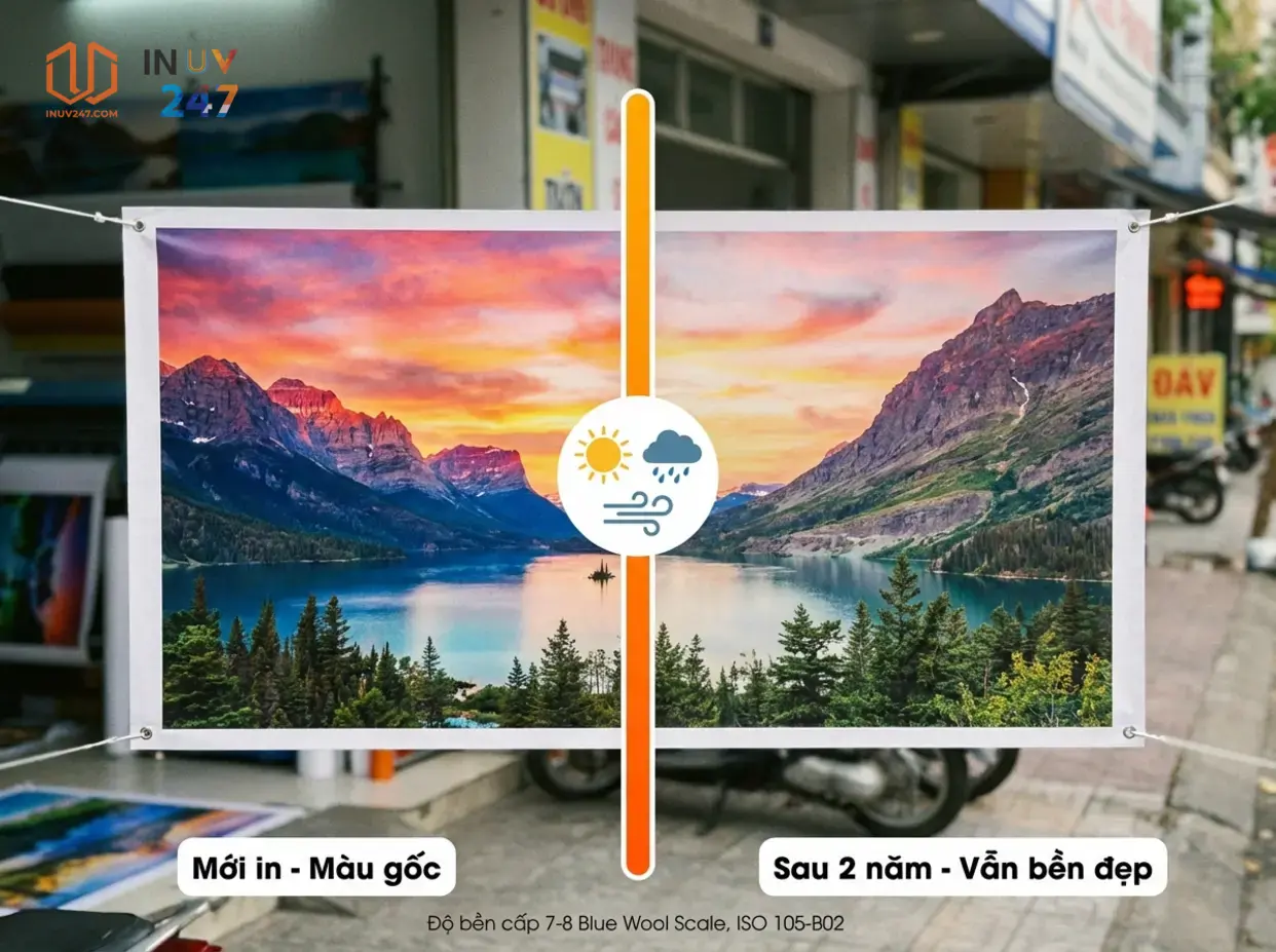 In UV trên vải: Quy trình 5 bước để màu bền, nét 4 Ưu điểm của in UV trên vải so với in truyền thống là gì? - INUV247