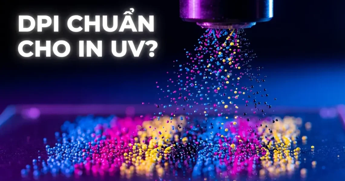 Độ phân giải DPI trong in UV: Chuẩn nào cho từng sản phẩm?