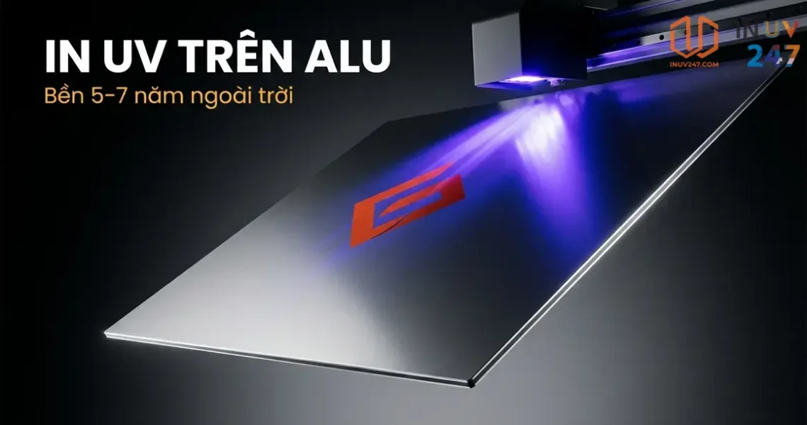 In UV trên Alu: Kỹ thuật, ứng dụng & lưu ý khi in