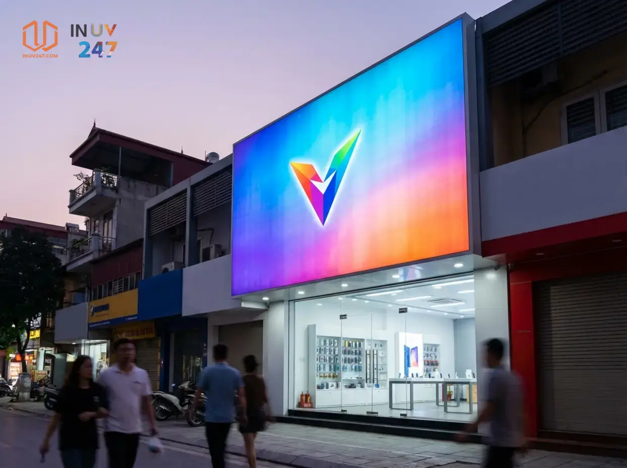 Dịch vụ in uv trên bạt 3M 3 In UV trên bạt 3M có ưu điểm gì? - INUV247