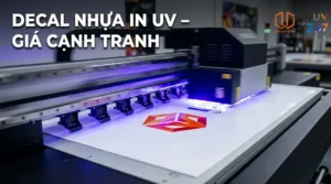 Dịch vụ In UV trên Decal Nhựa – Sắc nét, Bền màu, Báo giá 2026