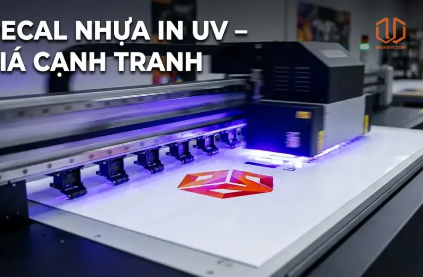 DECAL NHỰA IN UV – BỀN MẤY NĂM? - INUV247
