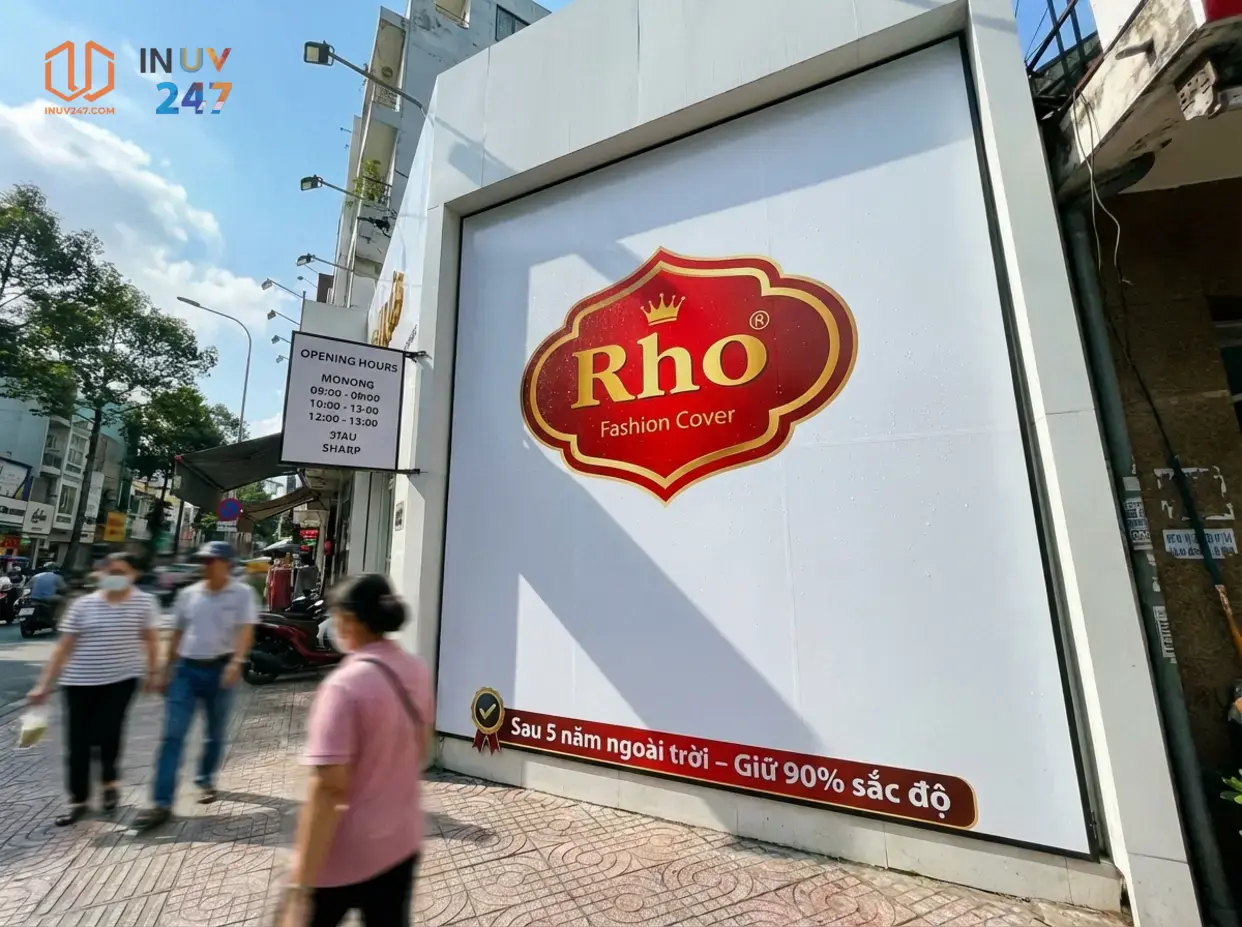 Decal PP in UV có bền không khi dùng ngoài trời? - INUV247