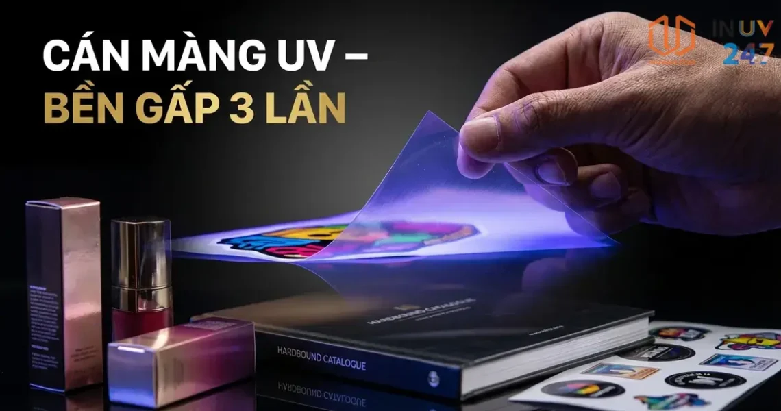 Dịch vụ In UV Cán Màng – In màu sắc Nét, Bền Màu, giá tốt
