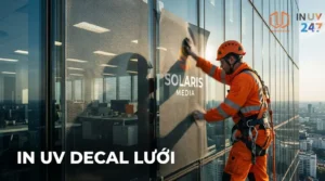 In UV Trên Decal Lưới – Dịch Vụ In Chất Lượng Cao, Giá Tốt