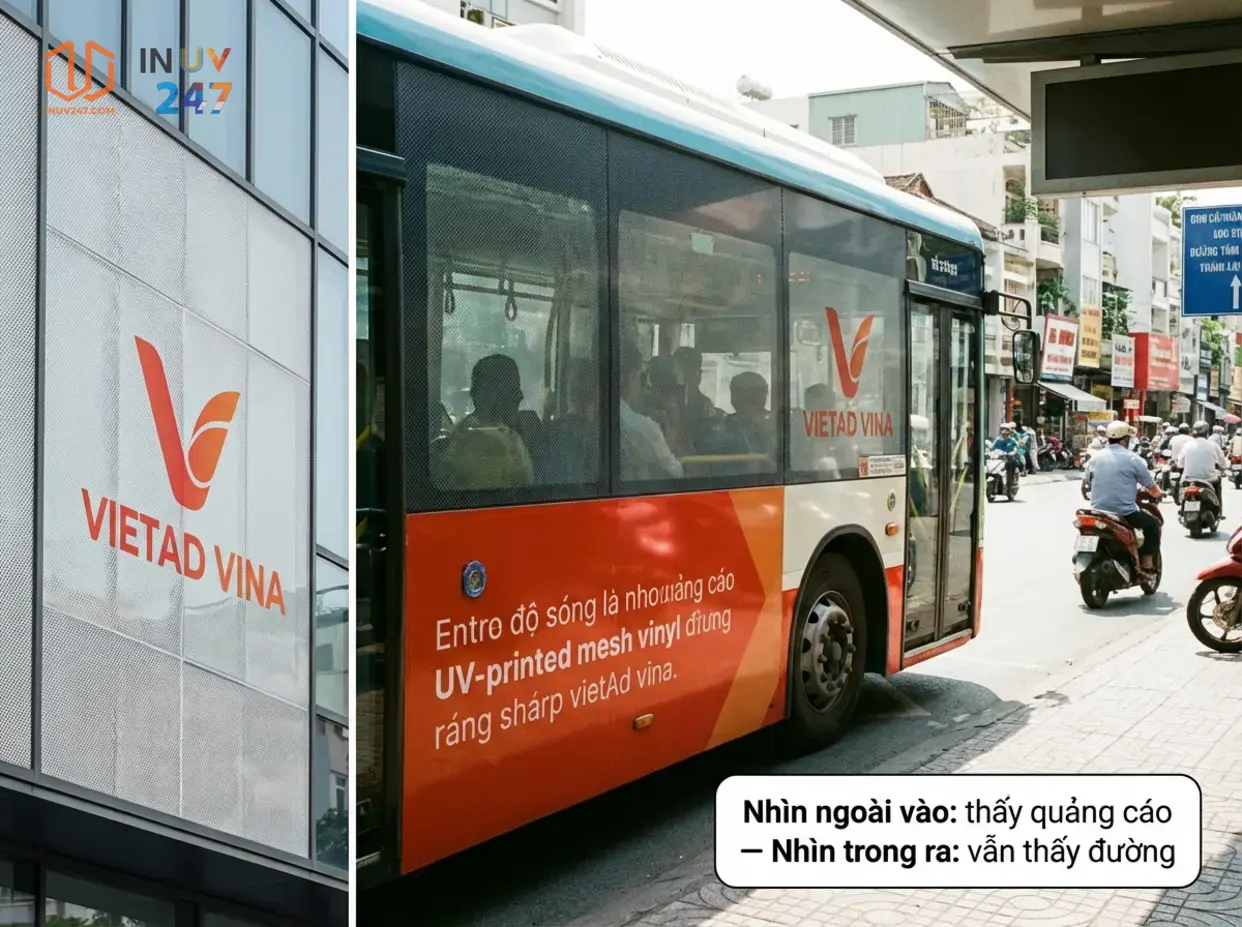 In UV Trên Decal Lưới – Dịch Vụ In Chất Lượng Cao, Giá Tốt 4 In UV trên decal lưới phù hợp với những loại công trình nào? - INUV247