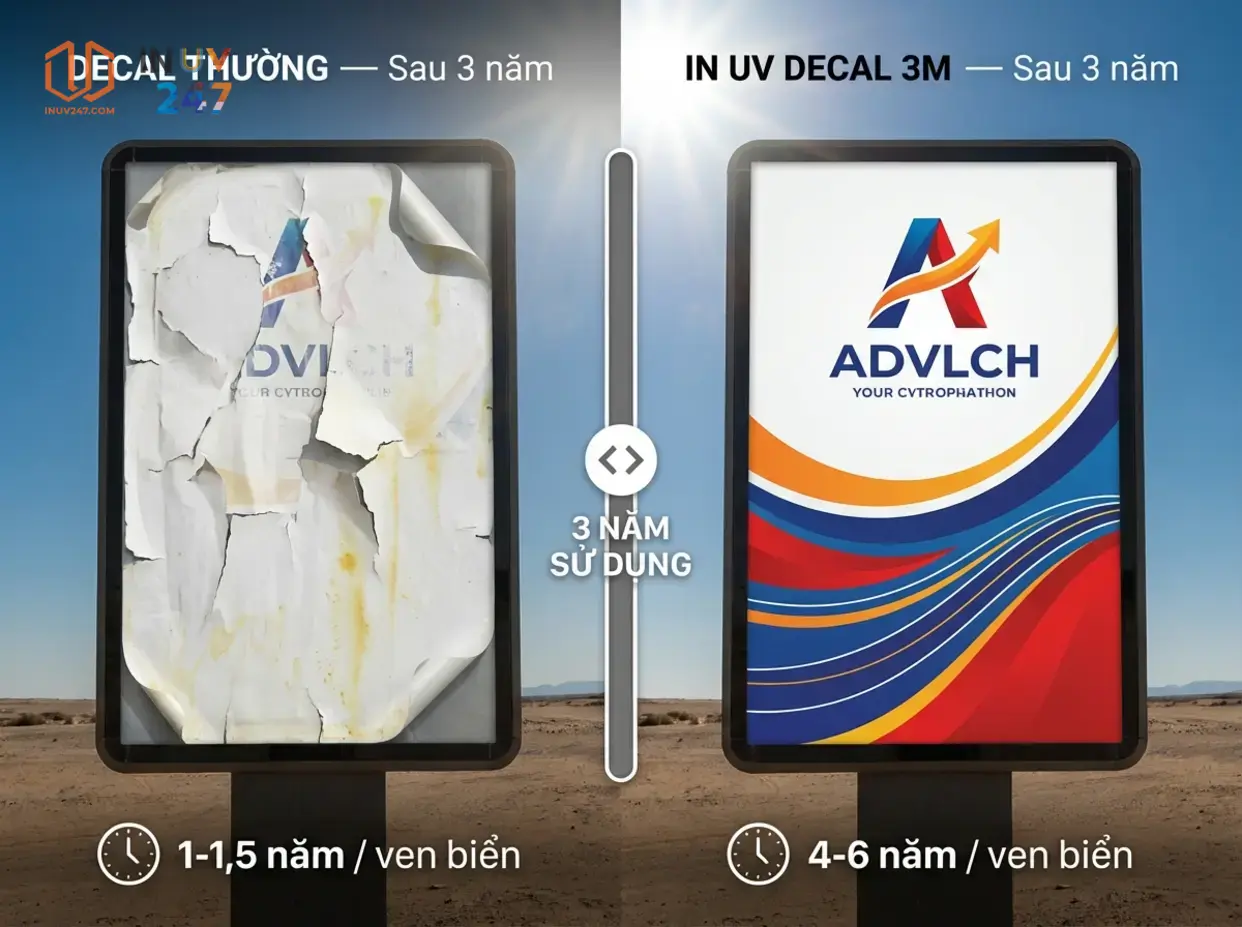 In UV poster thực sự bền bao nhiêu năm ngoài trời? - INUV247