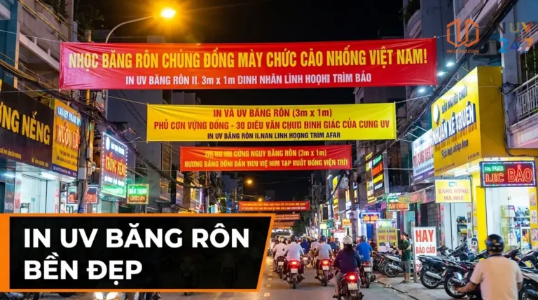 IN UV BĂNG RÔN BỀN MẤY NĂM? - INUV247