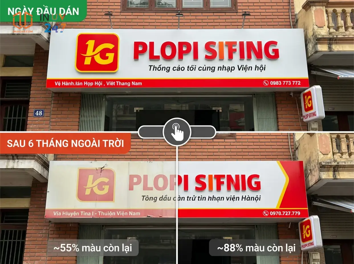 In UV trên decal PP: ứng dụng, độ bền và chi phí thực tế in ấn 6 In UV decal PP có những ưu điểm gì so với in mực dầu? - INUV247