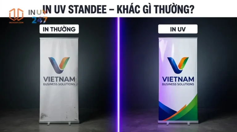 IN UV STANDEE – KHÁC GÌ THƯỜNG? - INUV247