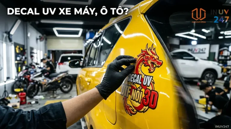 DECAL UV XE MÁY, Ô TÔ? - INUV247